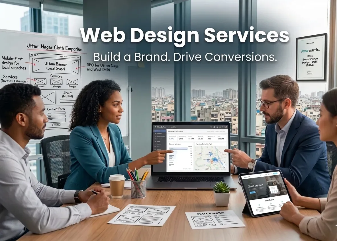 Website Designer in Uttam Nagar