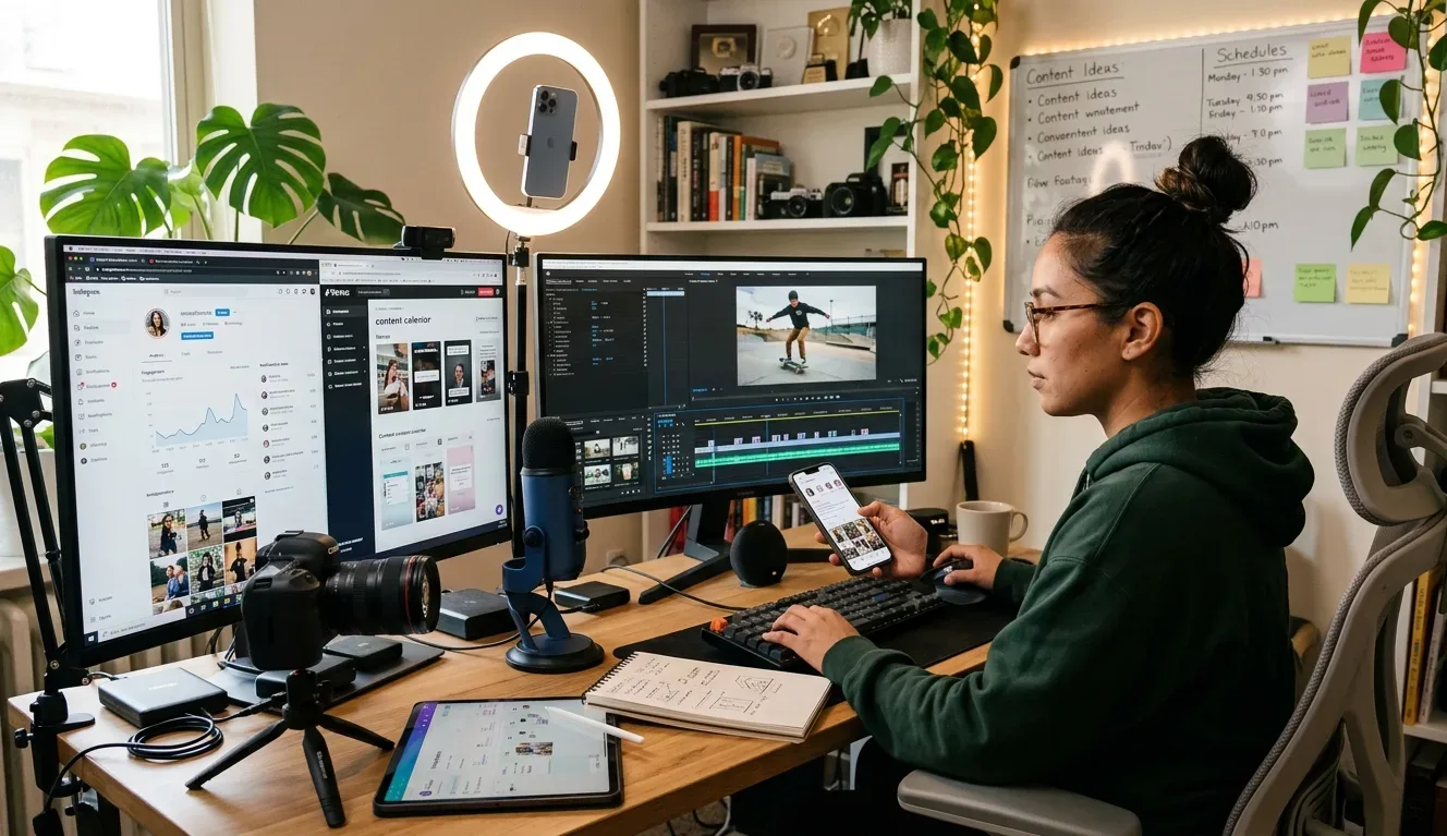 Social Media Manager + Video Editor