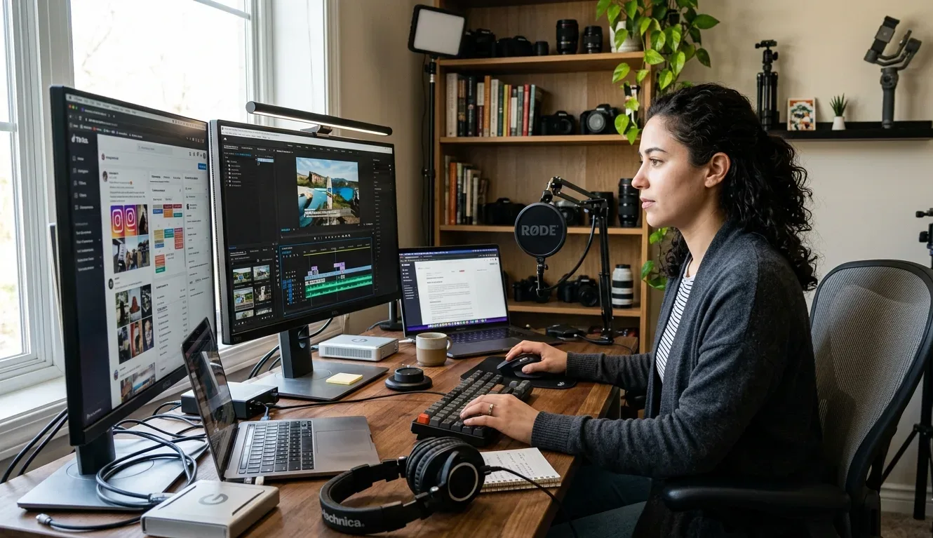 Social Media Manager + Video Editor