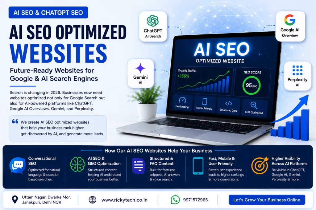 website designing in uttam nagar